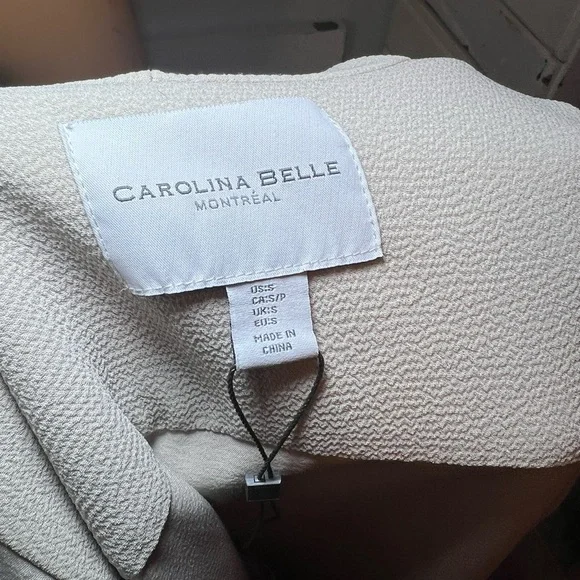 Elegant Cream Women's Blazer - Picture 8 of 8